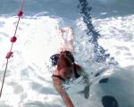 Nina completing her 160 lengths!!!!!